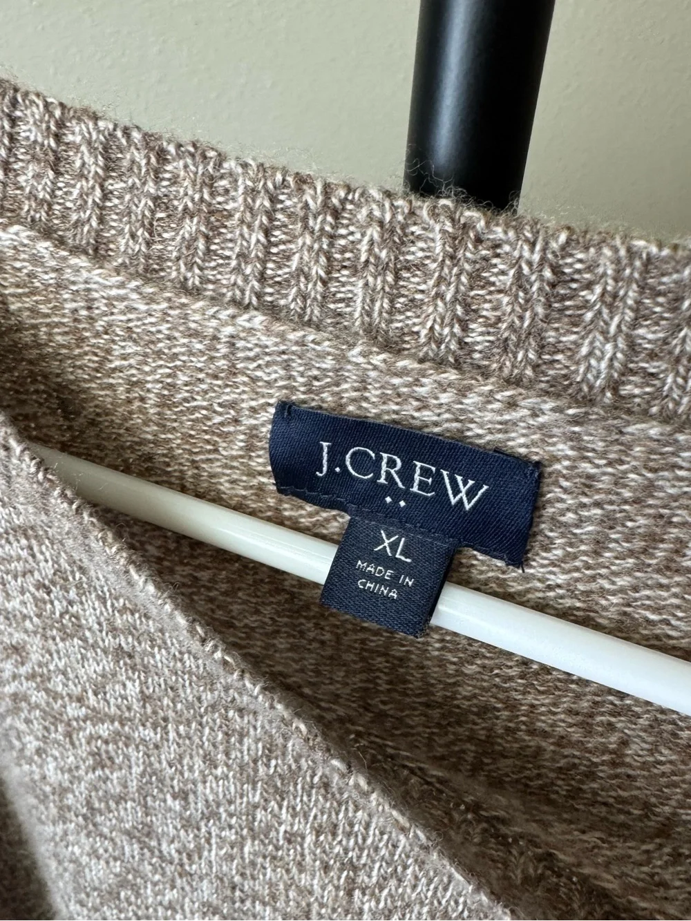 J. Crew Women’s Tan Brown Crewneck Sweater